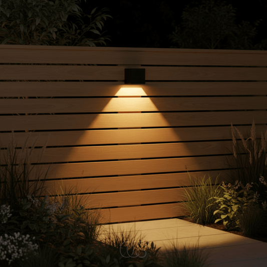 Applique Murale Solaire LED Luxe - Éclairage Automatique IP65