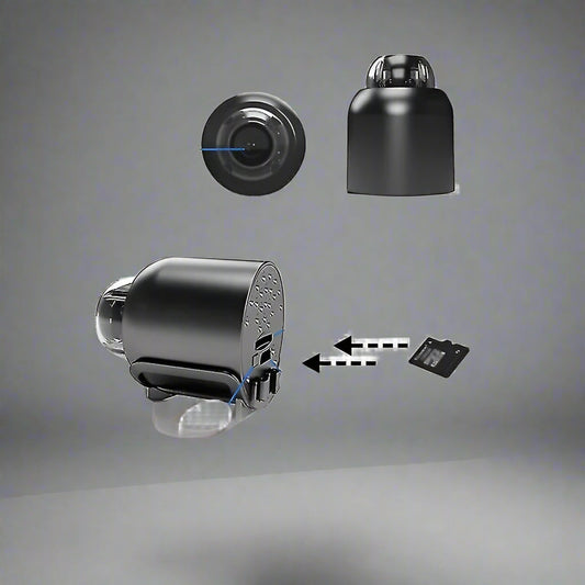 Telecamera di Sorveglianza WiFi Mini 5G 1080P HD con Visione Notturna