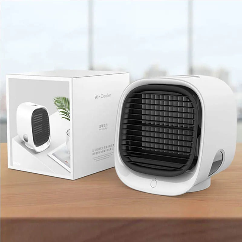 Climatiseur Mobile Silencieux 2 en 1 - Refroidisseur et Humidificateur Compact pour Maison