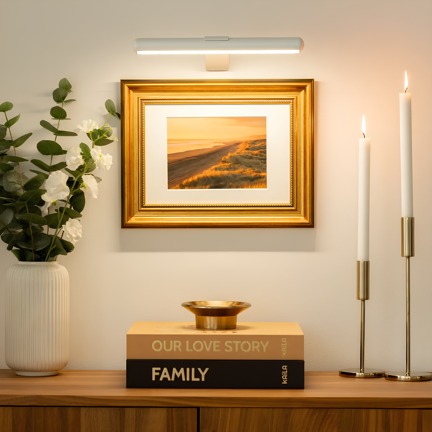 Lampe LED Sans Fil ArtGlow - Lampe De Table Rechargeable 360°
