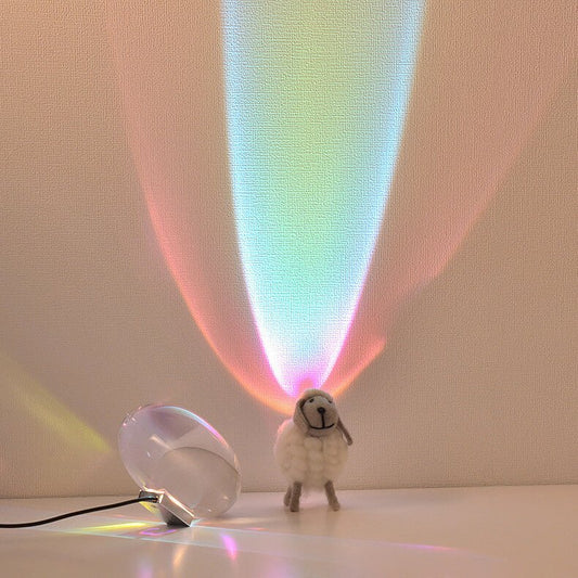Lampe de Table LED Angel Eyes - Design Cristal Moderne et Économique