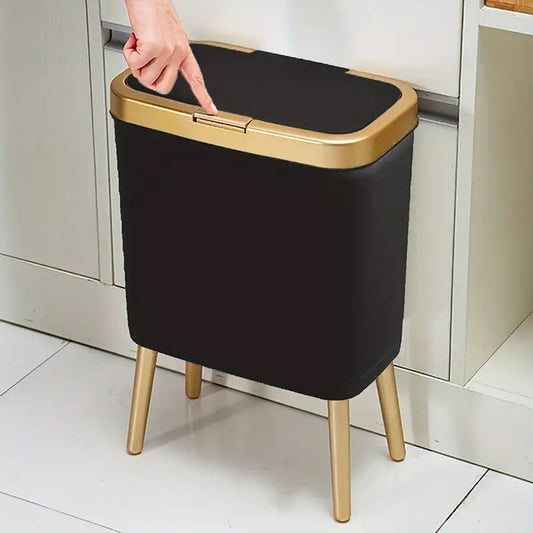 Pattumiera Moderna Anti-Odore da 15 L per Cucina e Bagno