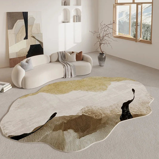 Tapis de sol abstrait moderne - Confort et style unique