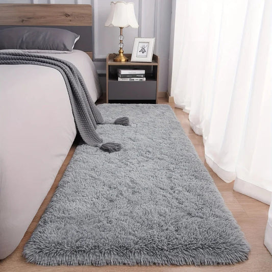 Tapis en fausse fourrure ultra doux et lavable - Confort et sécurité