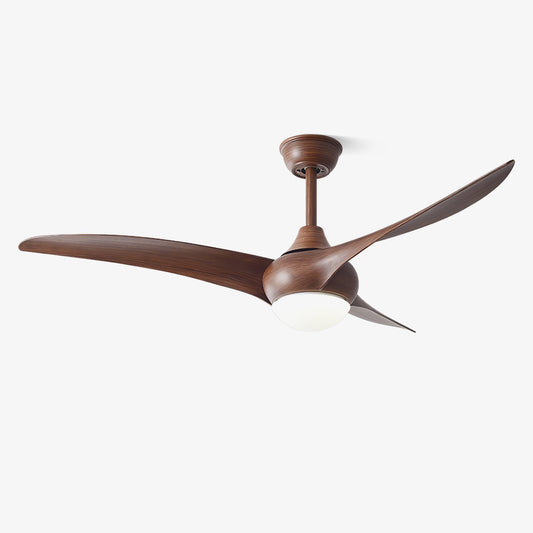 Zatheora - Plafoniera con Ventilatore da Soffitto Tradizionale a LED