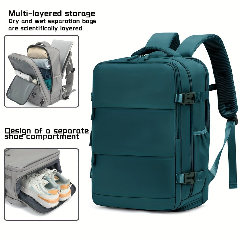 Sac à dos Voyager Bleu paon