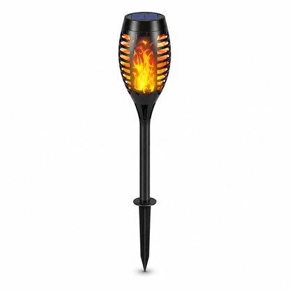 Flaméo - Lampe Solaire à Flamme Vacillante Lot de 4