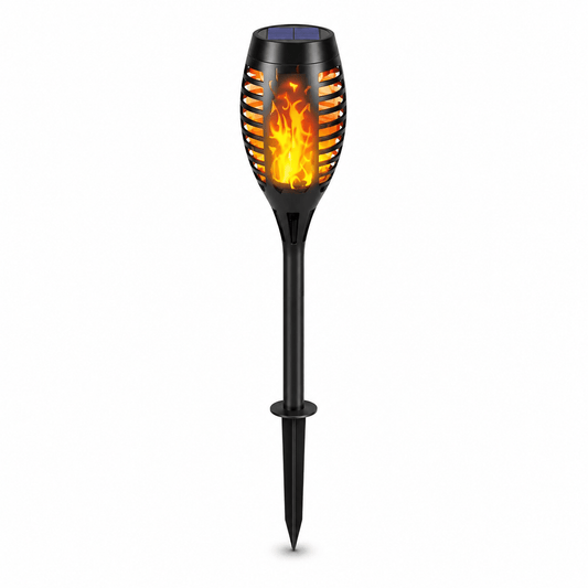 Flaméo - Lampada Solare a Fiamma Tremolante Set da 4