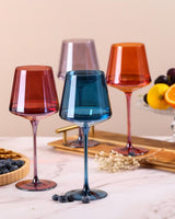 Détail verres colorés L'Art du Verre