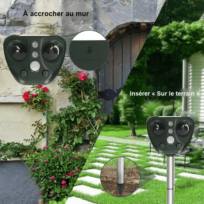 Ultrasone Solar Vogelverjager - Effectieve Tuinbescherming