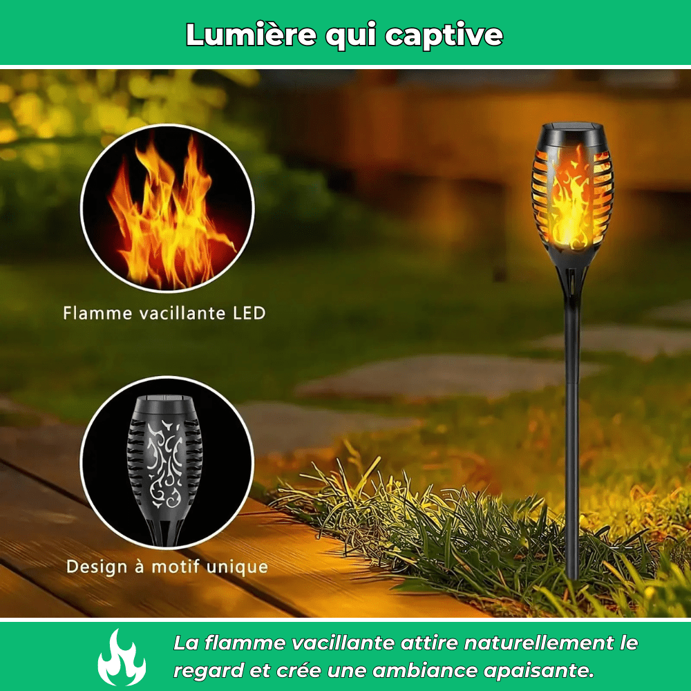 Flaméo détail flamme