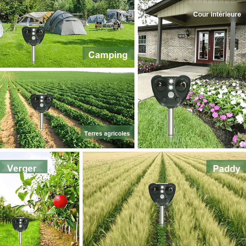 Ultrasone Solar Vogelverjager - Effectieve Tuinbescherming