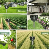 Ultrasone Solar Vogelverjager - Effectieve Tuinbescherming