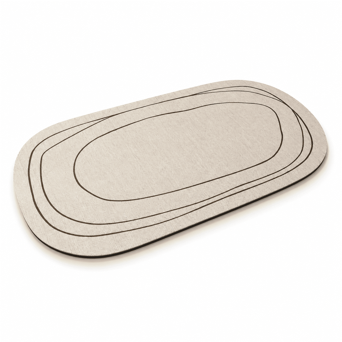 Tappeto da Bagno Assorbente con Motivi Astratti