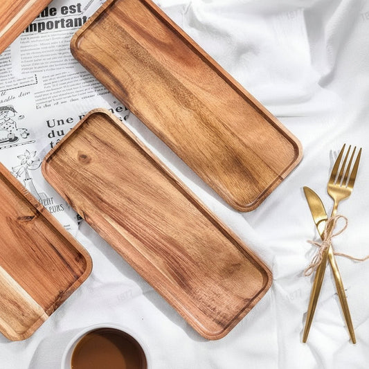 ACACIAEDGE - Planche à Découper en Bois d'Acacia Durable et Élégante