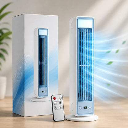 AeroFlow™ - Climatiseur Mobile Silencieux Tour Sans Pales