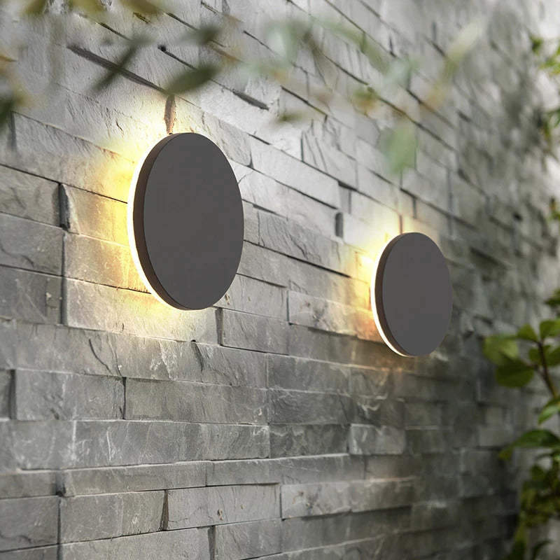 Applique Murale Extérieure LED Design - Éclairage Haut et Bas IP65