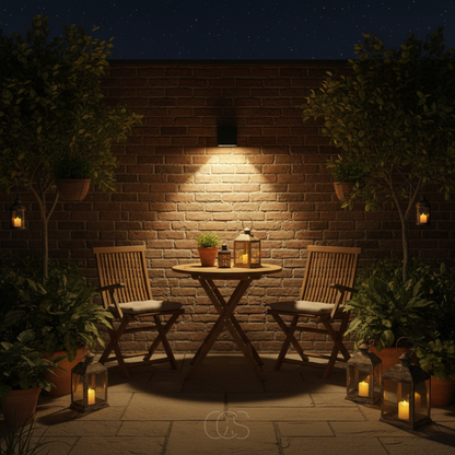 Applique Murale Solaire LED Luxe - Éclairage Automatique IP65