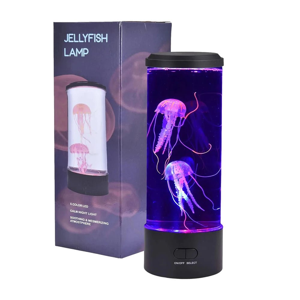 Lampe méduse LED couleurs ambiance