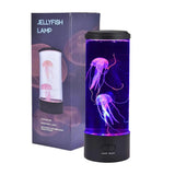 Lampe méduse LED couleurs ambiance