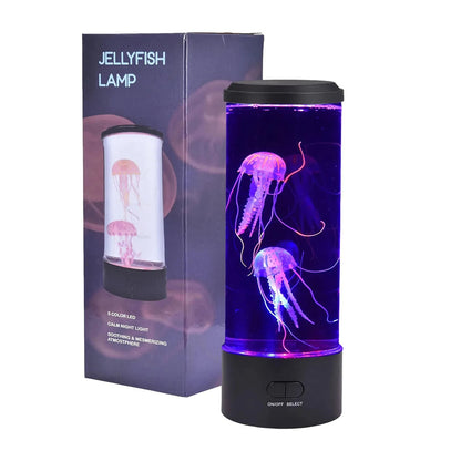 Lampe méduse LED couleurs ambiance