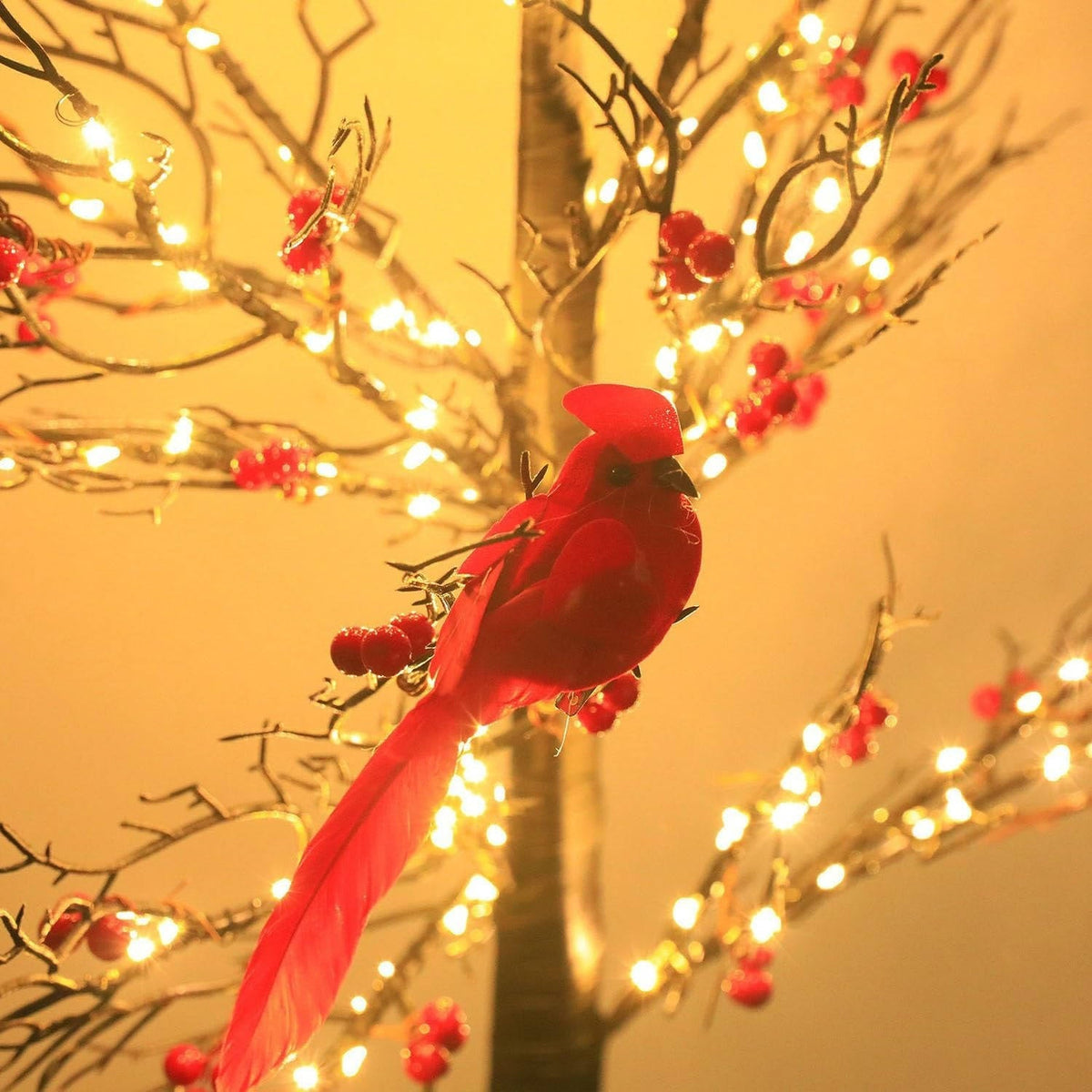 Arbre Lumineux Décoratif en Fil de Cuivre - Ambiance Chaleureuse