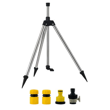 Arroseur Jardin Trépied Réglable 360° pour Arrosage Automatique Pelouse