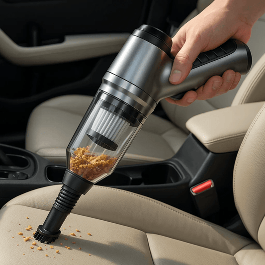Aspirapolvere per Auto Senza Fili Potente 95.000 PA - Compatto e Portatile
