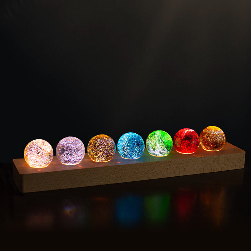 AuraGlow - Lampe Cosmique Éclairante avec Effets Hypnotiques