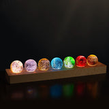 AuraGlow - Lampada Cosmica Illuminante con Effetti Ipnotici