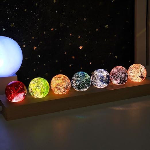 AuraGlow - Lampada Cosmica Illuminante con Effetti Ipnotici