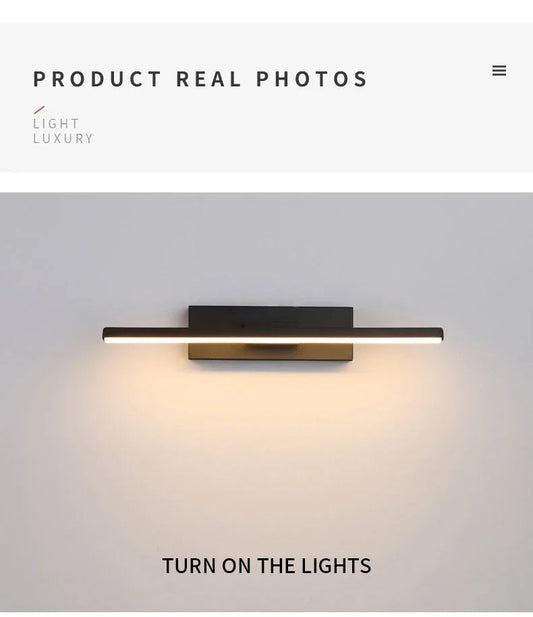 AuroLite - Lampada da Parete LED Orientabile dal Design Moderno