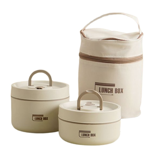 Boîte Repas Isotherme Chaud Longue Durée - Acier Inoxydable 620ml