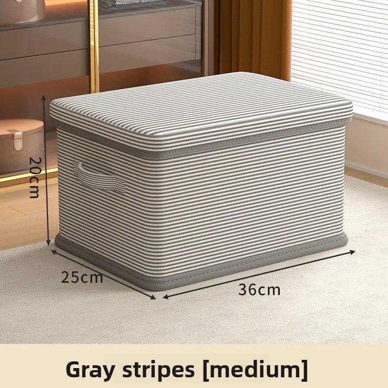 Scatola Contenitore Pieghevole con Coperchio - Grande Capacità 30L