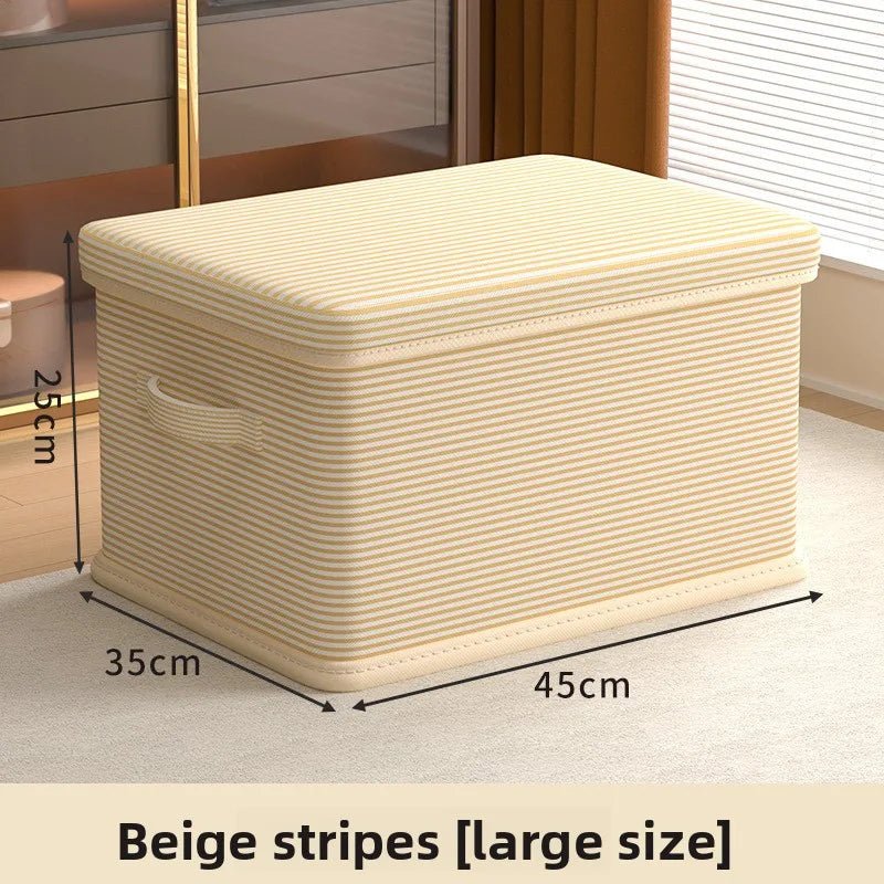 Scatola Contenitore Pieghevole con Coperchio - Grande Capacità 30L