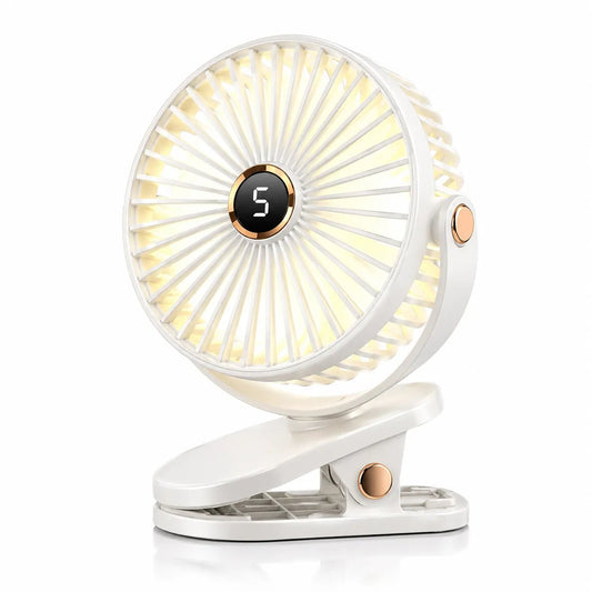 Breezéo™ - Ventilatore Portatile Ricaricabile 8000mAh 5 Velocità