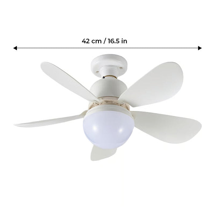 BriseLux - Ventilateur Plafond 2 en 1 avec Éclairage Réglable