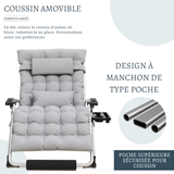 Oversized Zero Gravity Stoel 500 lb - Ergonomisch Comfort