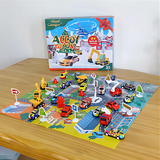 Calendrier de l'Avent - 24 Mini Véhicules pour Enfants