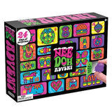 Calendrier de l'Avent Original Fidget - 24 Jouets Spongieux pour Noël