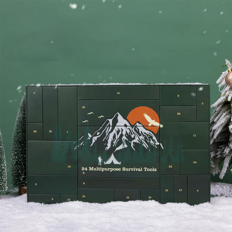 Calendrier de l'Avent de Survie - 24 Outils Pratiques pour Aventuriers