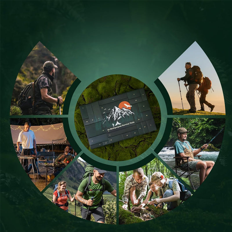 Calendrier de l'Avent de Survie - 24 Outils Pratiques pour Aventuriers