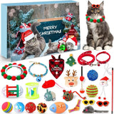 Calendrier de l'Avent pour Chats - 24 Jouets Interactifs Festifs