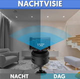 CamSpy - Telecamera di Sorveglianza WiFi HD 1080P con Visione Notturna