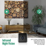 Telecamera di Sorveglianza Wireless WiFi HD Interna Compatta