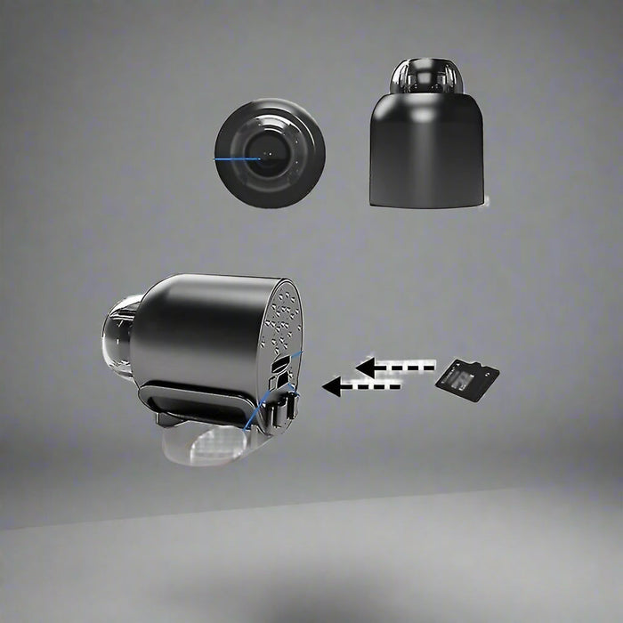Caméra de Surveillance WiFi Mini 5G 1080P HD avec Vision Nocturne