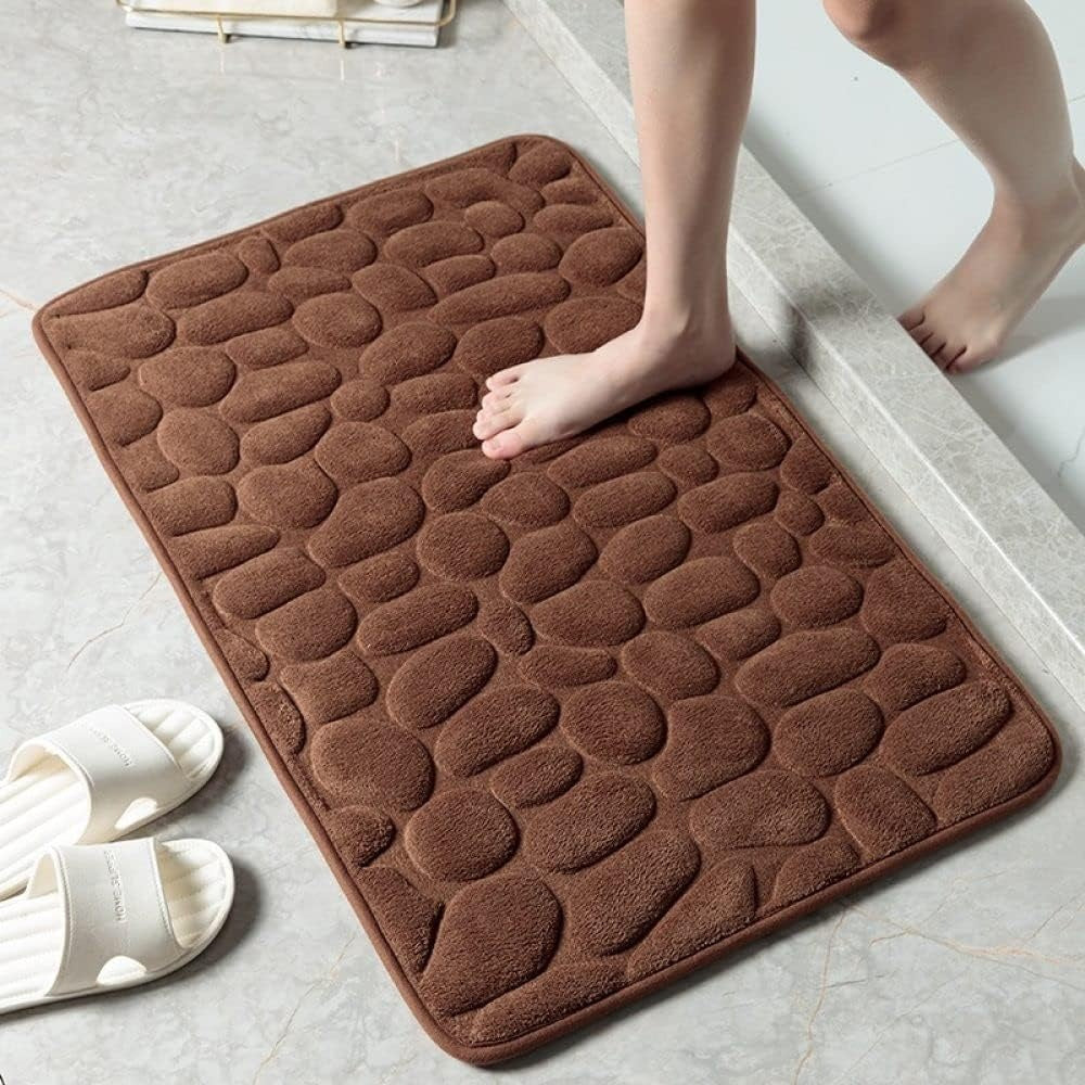 Casa Mat - Tapis Absorbant Antidérapant en Coton Doux