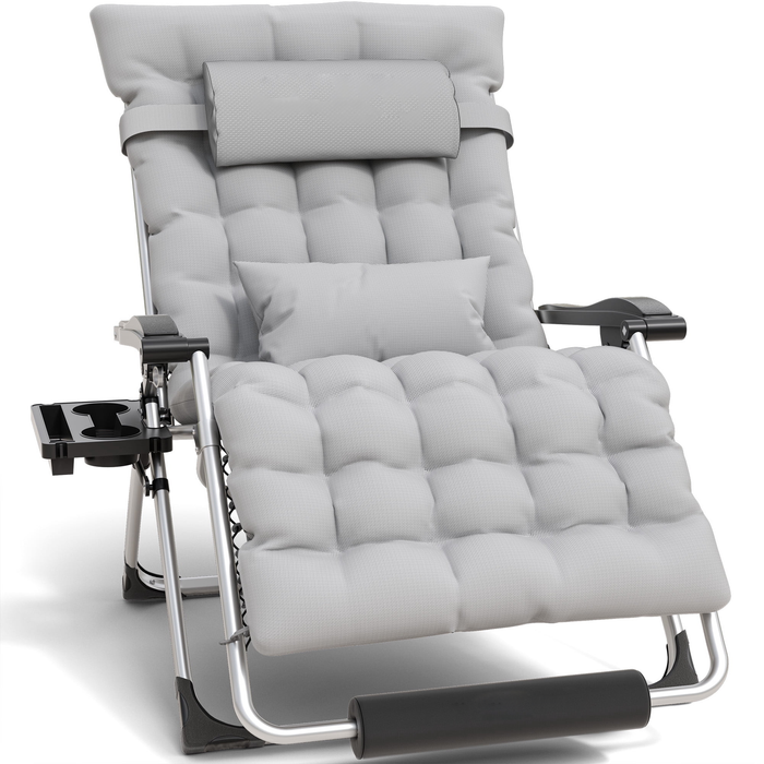 Chaise Zéro Gravité Surdimensionnée 500 lb - Confort Ergonomique