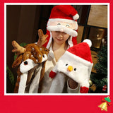 Chapeau de Noël en Peluche Douce - Accessoire Festif Confortable