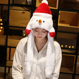 Chapeau de Noël en Peluche Douce - Accessoire Festif Confortable